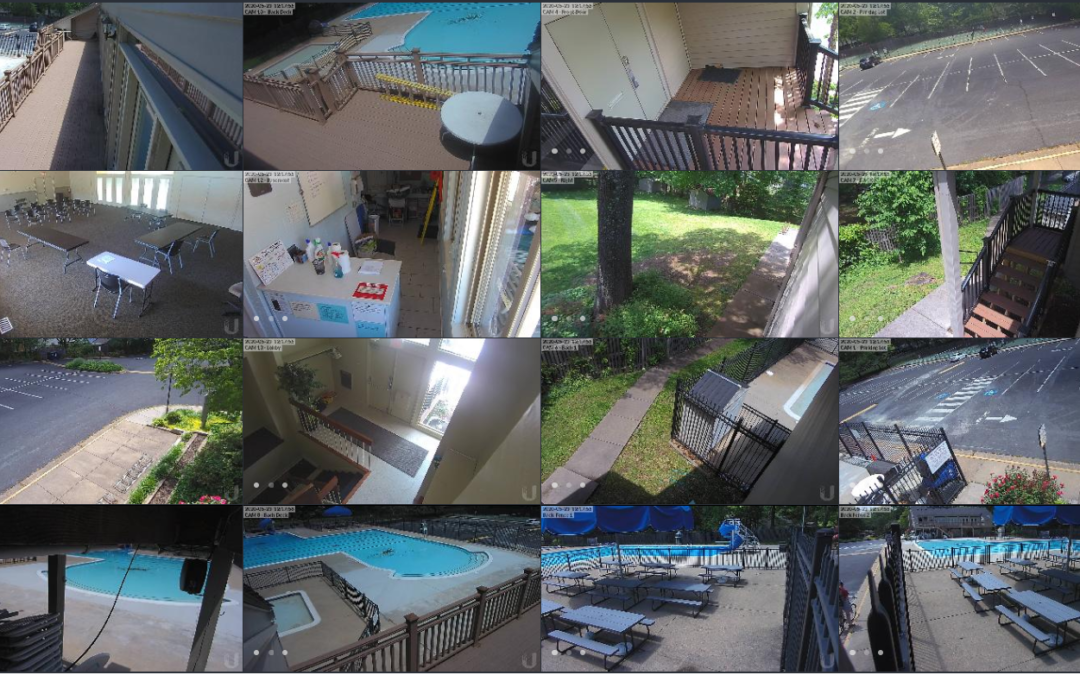 Herdon VA Community Pool Security Cameras